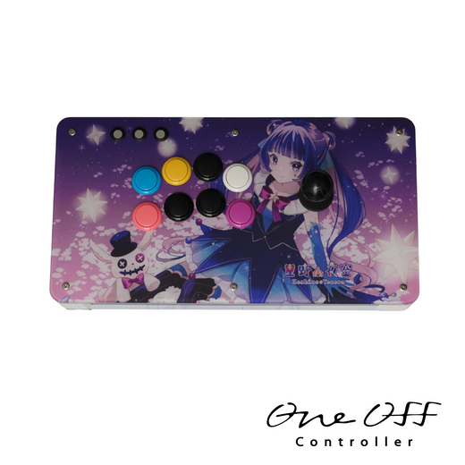 【完成品】左右反転 2面イラスト(持ち込み) レバー オーダーメイド アケコン