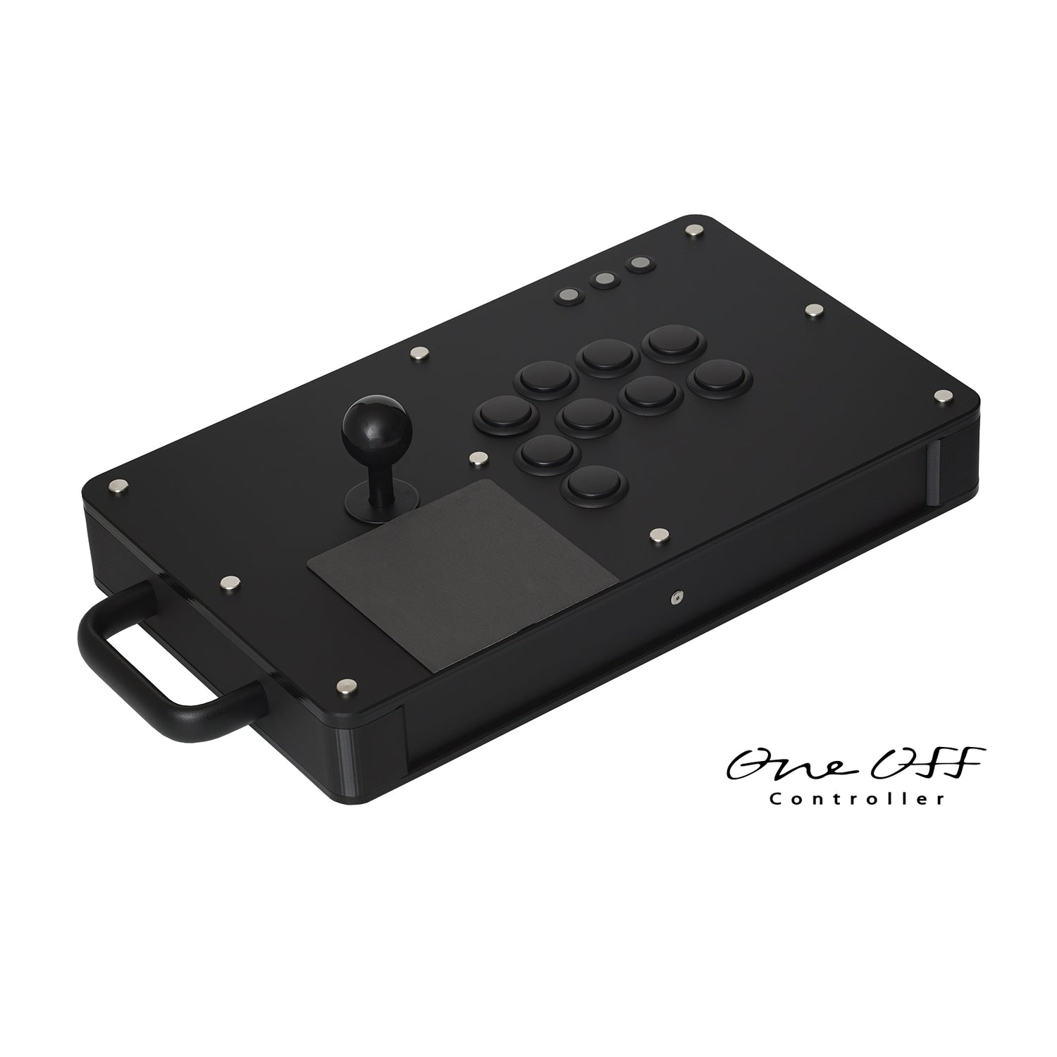 【完成品】ハンドル付き ゴムシート貼付 レバー オーダーメイド アケコン