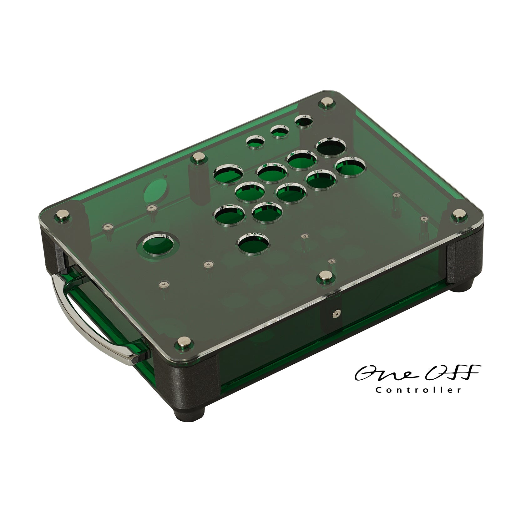 【ケースのみ】ハンドル付き レバー オーダーメイド アケコン