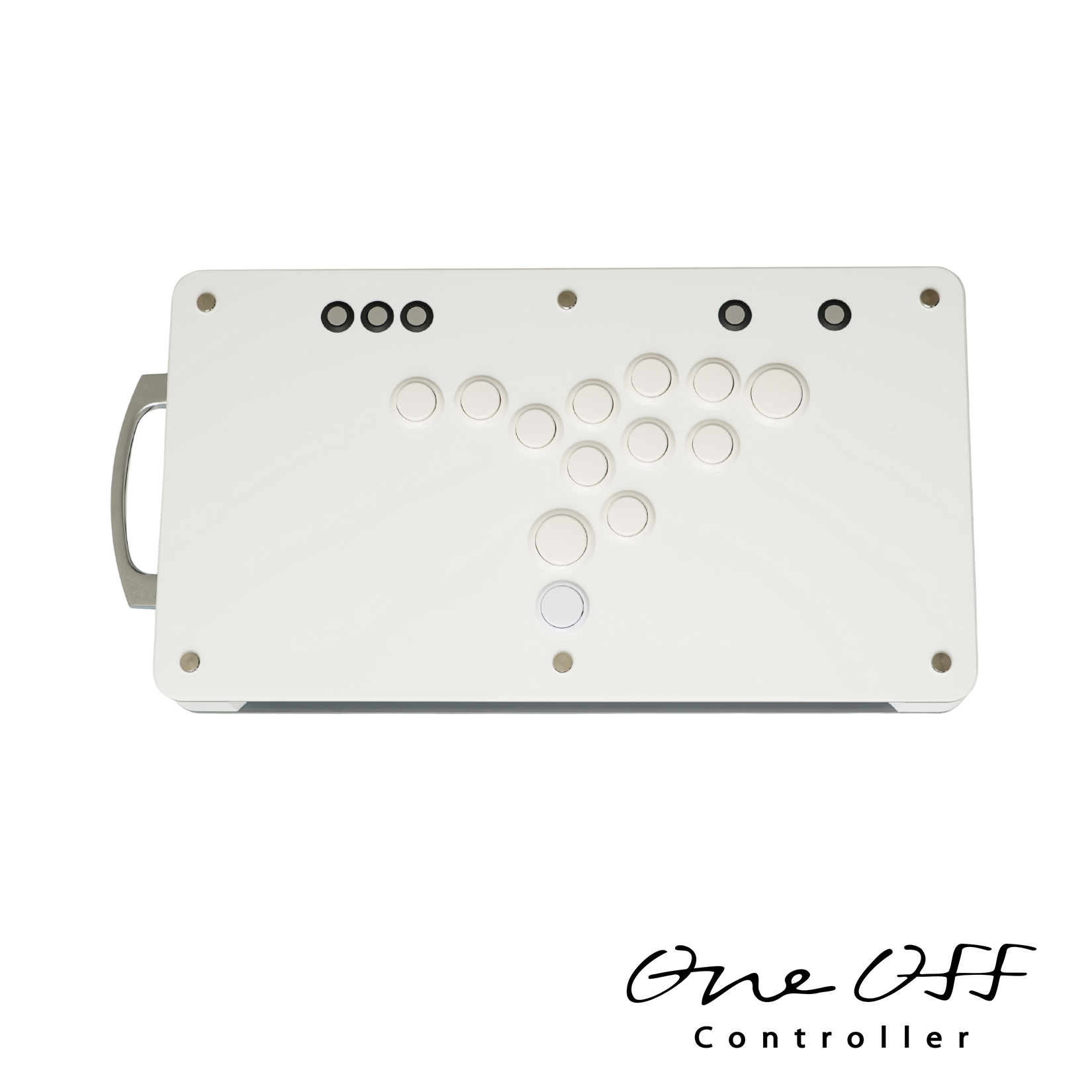 【完成品】ハンドル付き レバーレス オーダーメイド アケコン