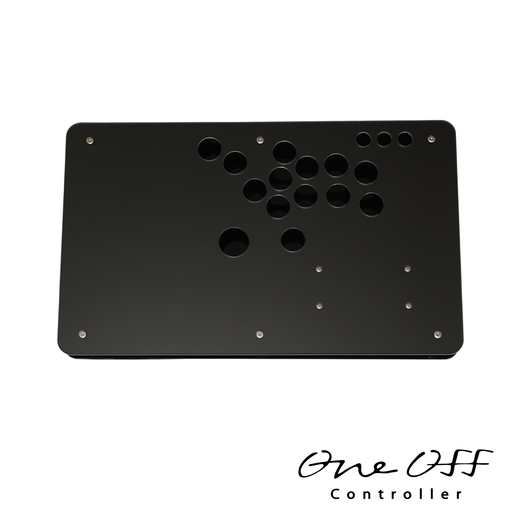 【完成品ボタンなし】ゴム足付き 薄型 レバーレス オーダーメイド アケコン