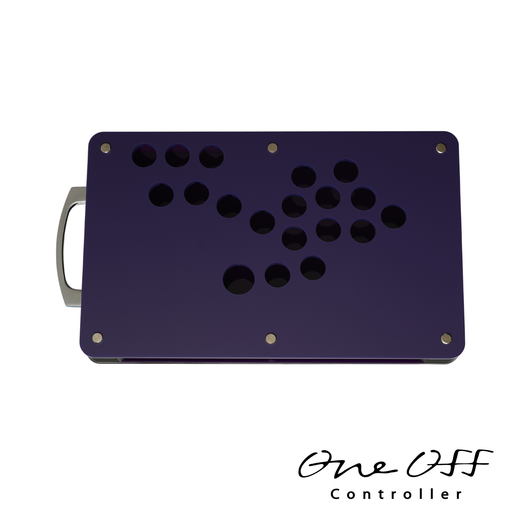 【ケースのみ】薄型 ハンドル付き レバーレス オーダーメイド アケコン