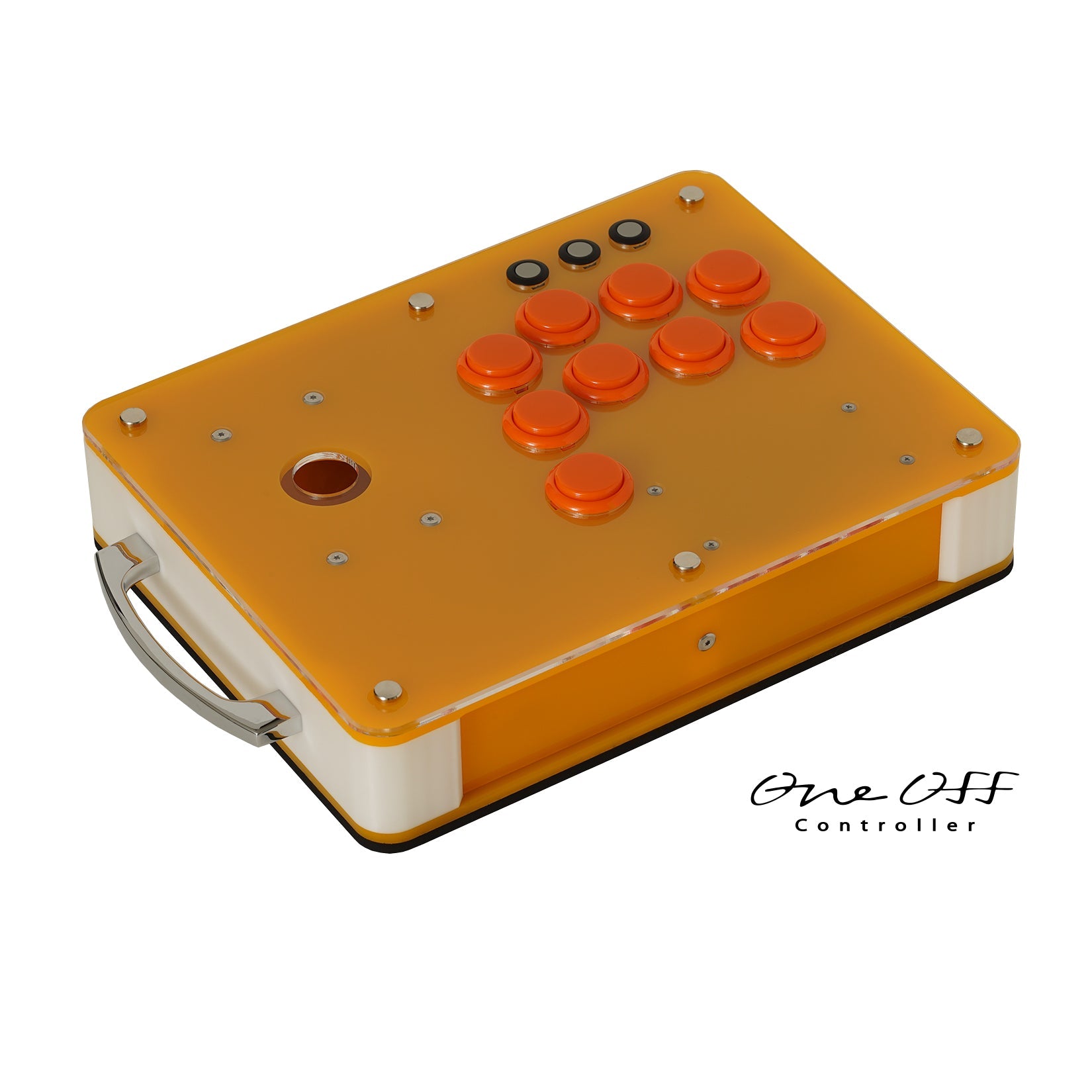 【完成品】ハンドル付き レバー オーダーメイド アケコン