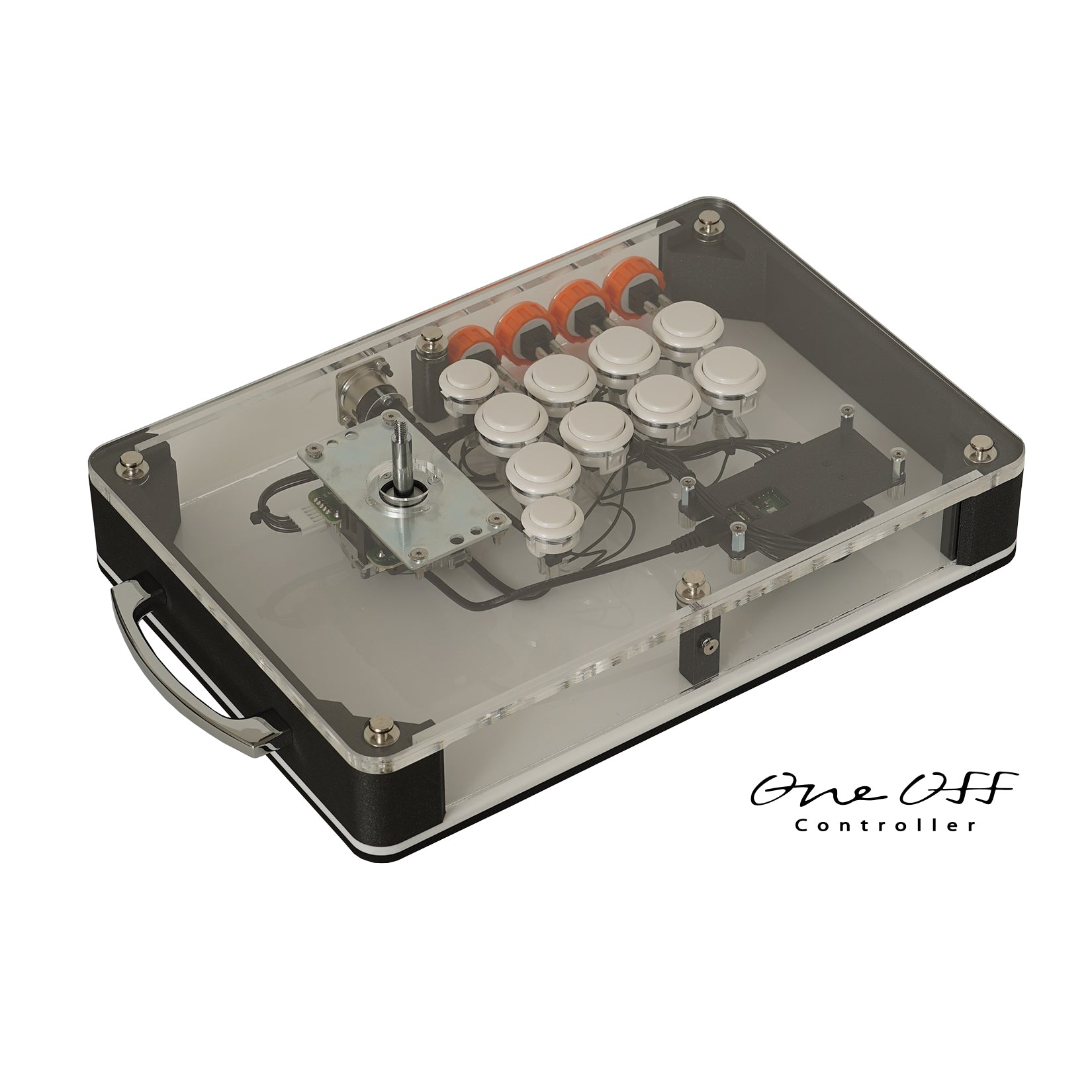 【完成品】ハンドル付き レバー オーダーメイド アケコン