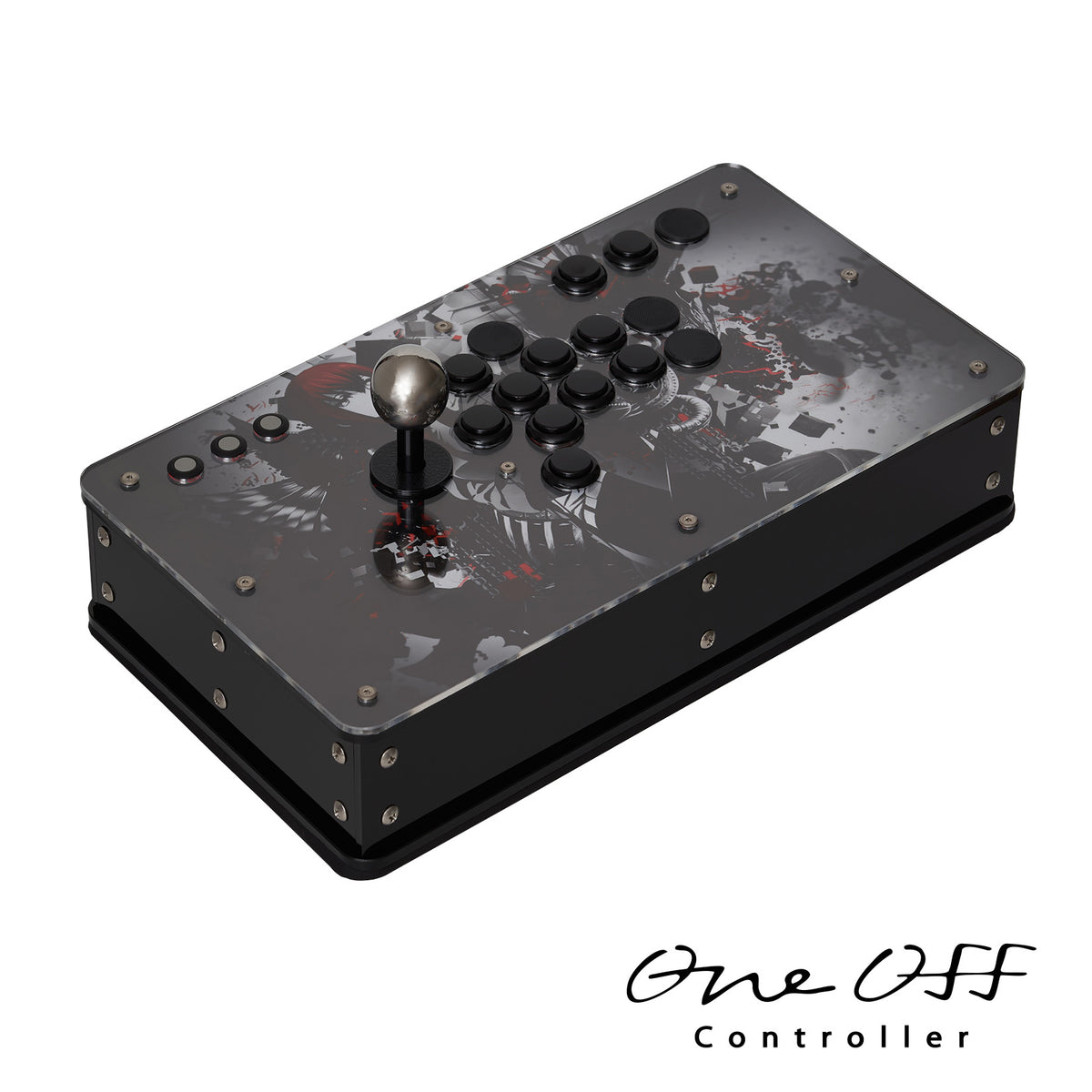 カスタムコントローラー クリア×黒｜製作事例 #1065｜One-Off Controller