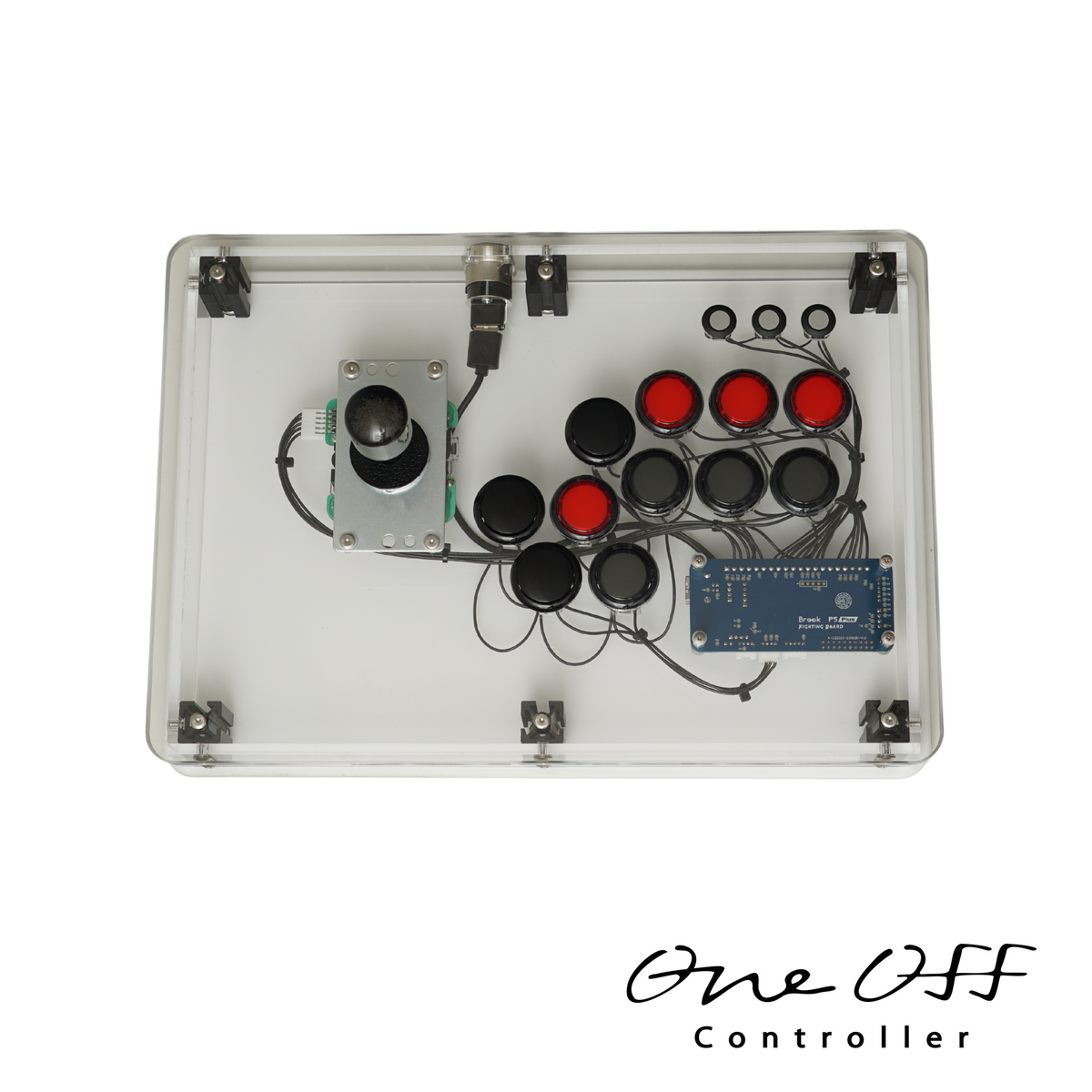 カスタムコントローラー クリア×クリア｜製作事例 #1934｜One-Off Controller