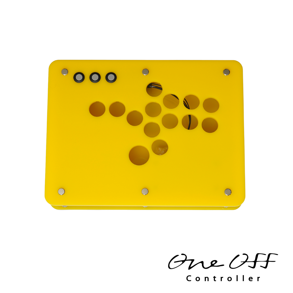 カスタムコントローラー クロムイエロー×クロムイエロー｜製作事例 #1640｜One-Off Controller