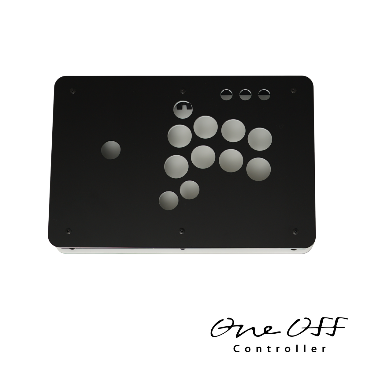 カスタムコントローラー 片面マットブラック×片面マットブラック｜製作事例 #1939｜One-Off Controller