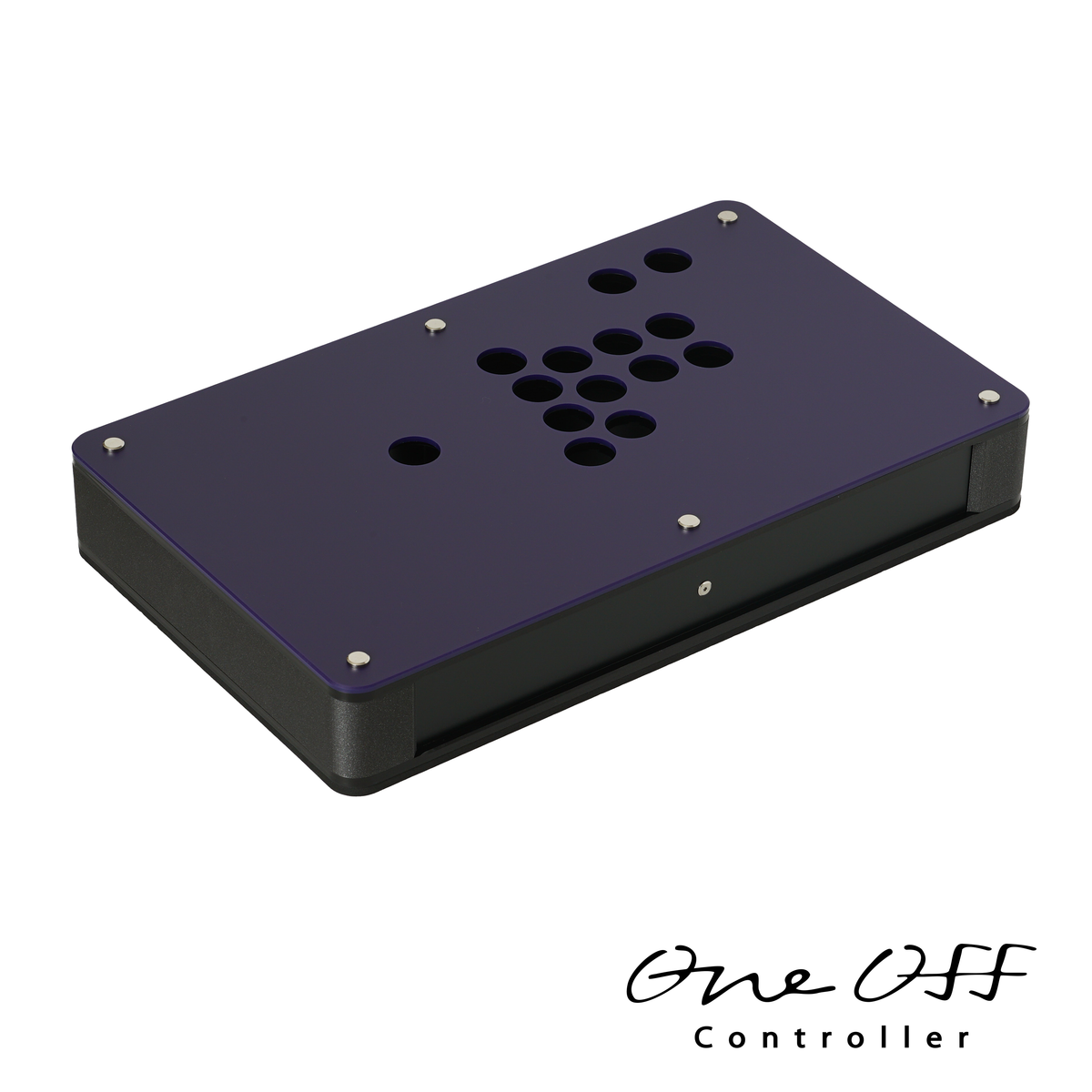 カスタムコントローラー パステル　カラー片面マット　P-218M×片面マットブラック｜製作事例 #1370｜One-Off Controller