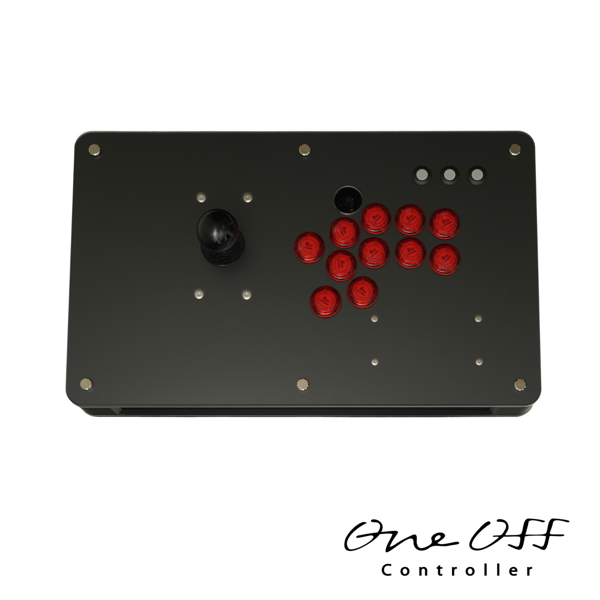 カスタムコントローラー 片面マットクリア×片面マットブラック｜製作事例 #1769｜One-Off Controller