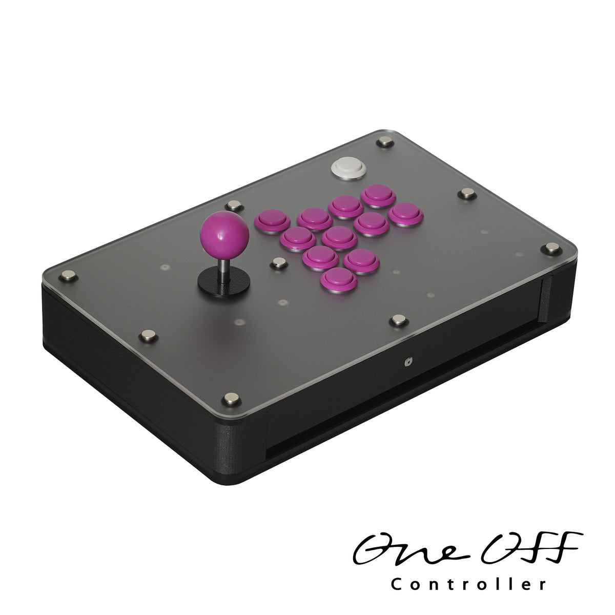カスタムコントローラー 片面マットクリア×黒｜製作事例 #1129｜One-Off Controller