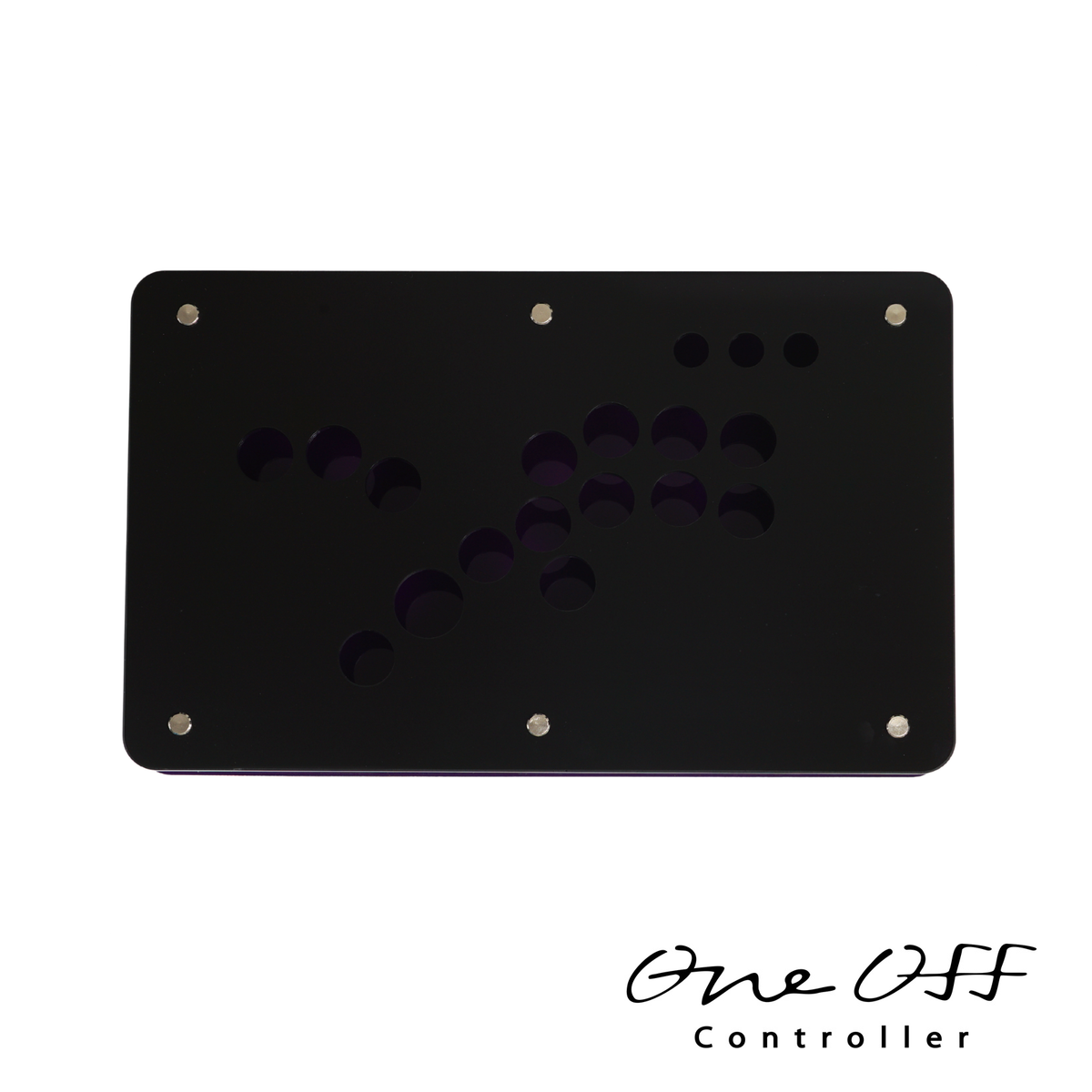 レバーレスコントローラー ケース V1 ブラック×ブラック｜製作事例 #2015｜One-Off Controller