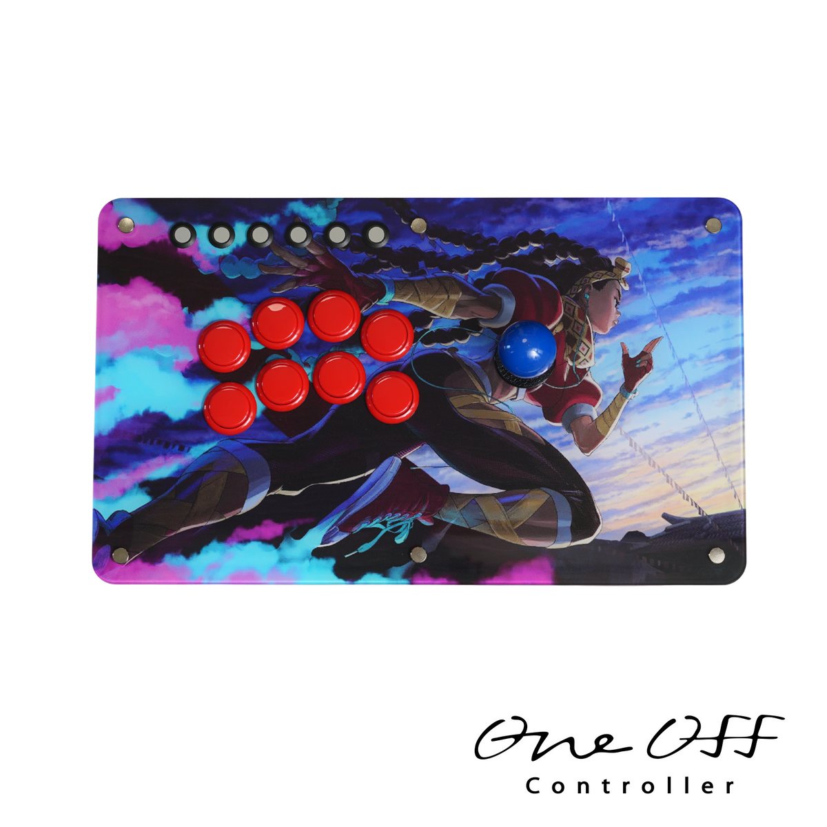 アケコン V2 クリア×クリア｜製作事例 #2085｜One-Off Controller