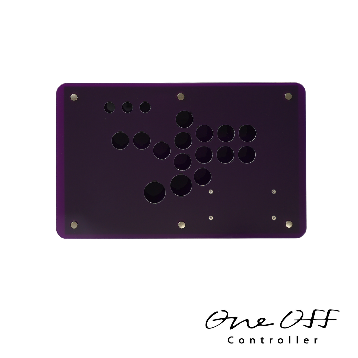 レバーレスコントローラー ケース V1 クリア×ブラック｜製作事例 #2074｜One-Off Controller
