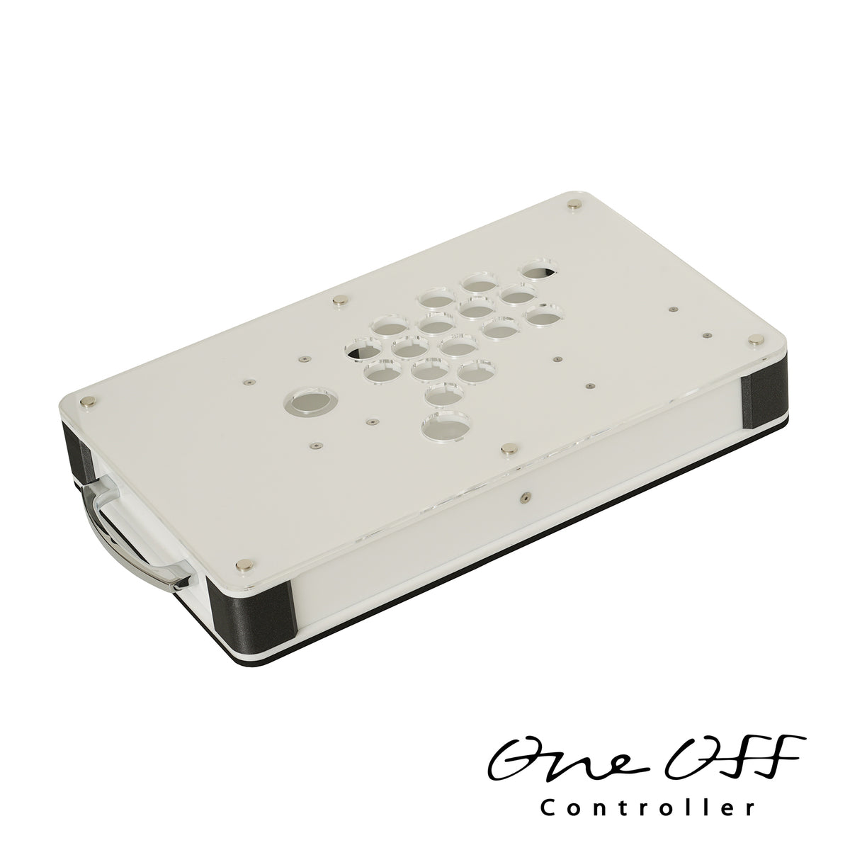 カスタムコントローラー クリア×白｜製作事例 #1329｜One-Off Controller