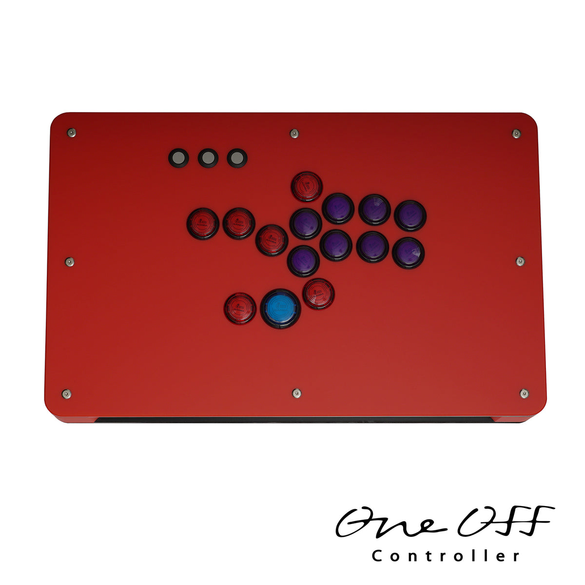 カスタムコントローラー アート　カラー片面マット　A-92M×片面マットブラック｜製作事例 #1501｜One-Off Controller