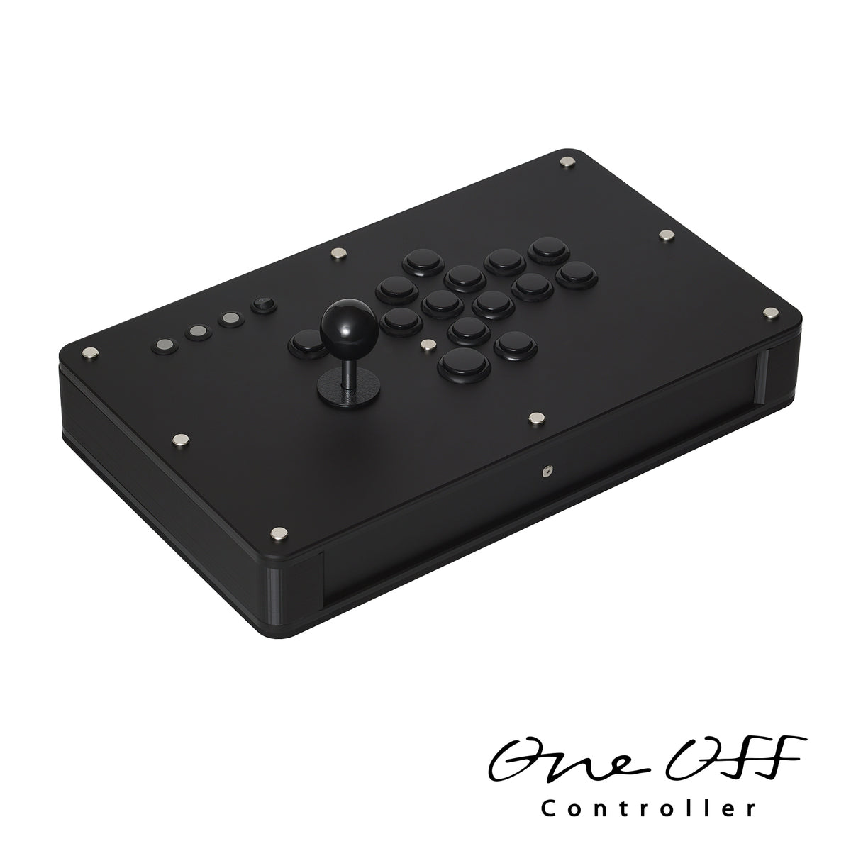 カスタムコントローラー グレースモーク×片面マットブラック｜製作事例 #1105｜One-Off Controller