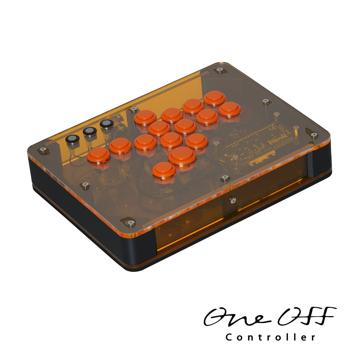 カスタムコントローラー クリア×オレンジクリア｜製作事例 #1108｜One-Off Controller