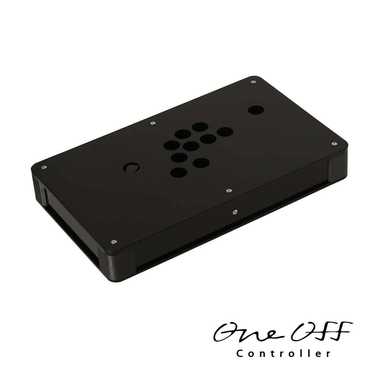 カスタムコントローラー 片面マットブラック×黒｜製作事例 #1327｜One-Off Controller