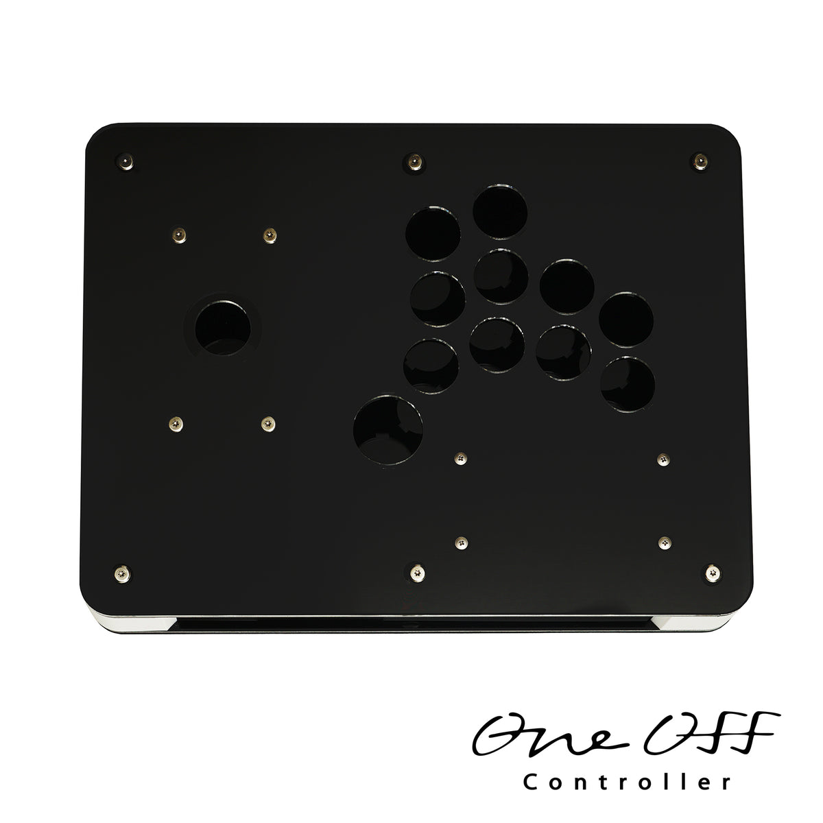カスタムコントローラー クリア×黒｜製作事例 #1516｜One-Off Controller