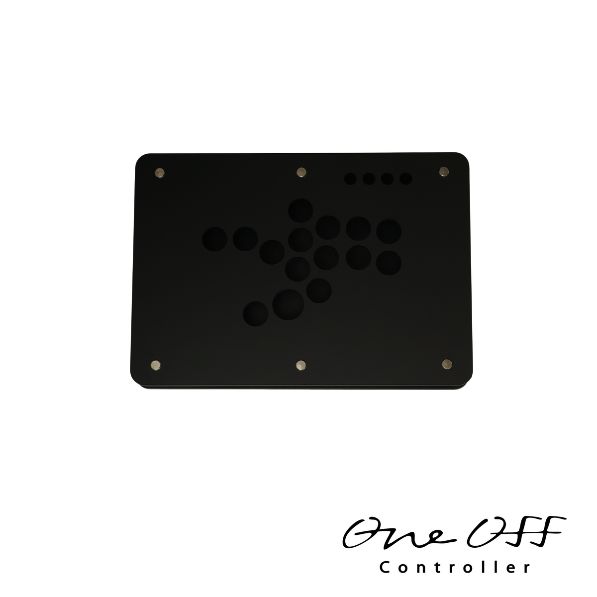 レバーレスコントローラー ケース V1 マットブラック×マットブラック｜製作事例 #1969｜One-Off Controller