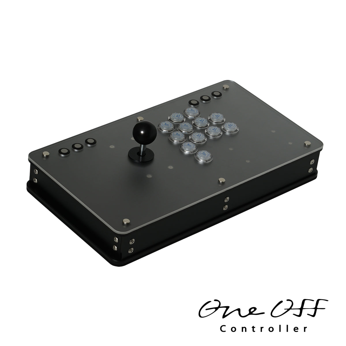 カスタムコントローラー 片面マットクリア×片面マットブラック｜製作事例 #1179｜One-Off Controller