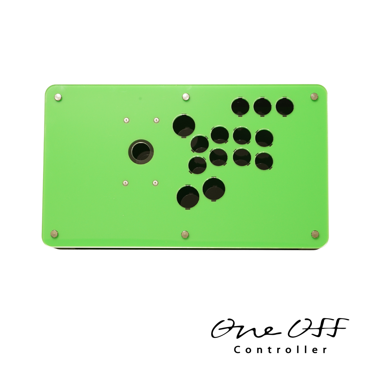 アケコン ケース V3 クリア×ブラック｜製作事例 #2000｜One-Off Controller