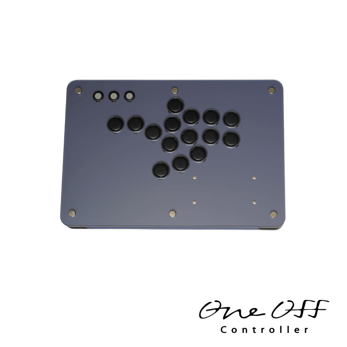 カスタムコントローラー 片面マットクリア×ハーモニー　カラー片面マット　H-402M｜製作事例 #1964｜One-Off Controller