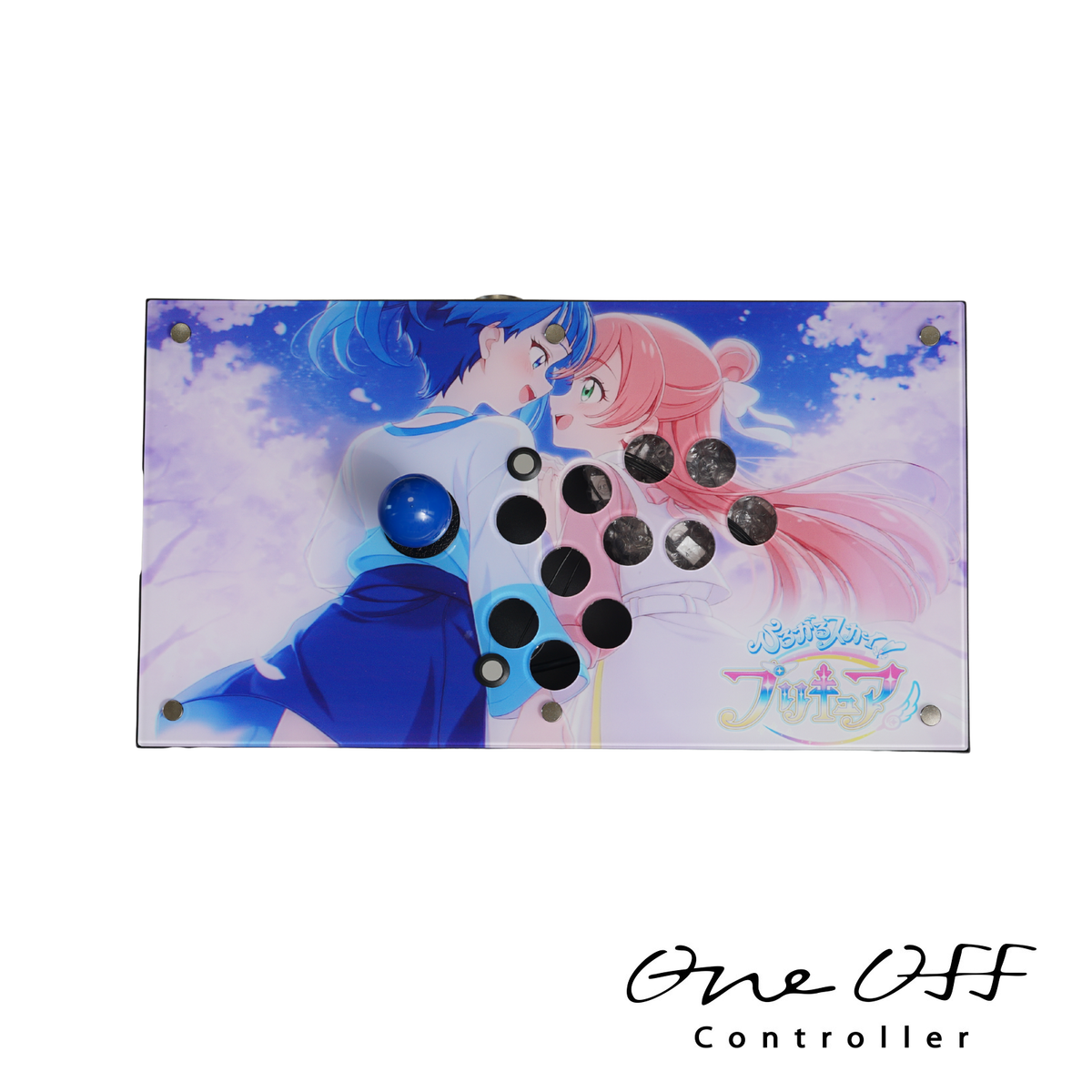 スチール製コントローラー Type-L クリア×クリア｜製作事例 #2075｜One-Off Controller