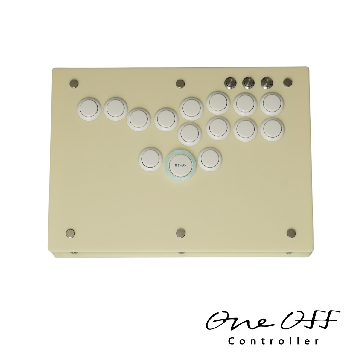 カスタムコントローラー アイボリー×アイボリー｜製作事例 #1631｜One-Off Controller